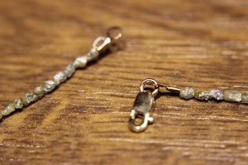 Колье из золота 14 карат с сертифицированными бриллиантами 10,00 карата