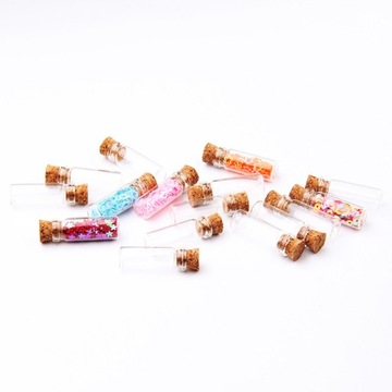 МИНИ СТЕКЛЯННЫЕ БАНОЧКИ МАЛЕНЬКИЕ БУТЫЛКИ 24 ШТ.