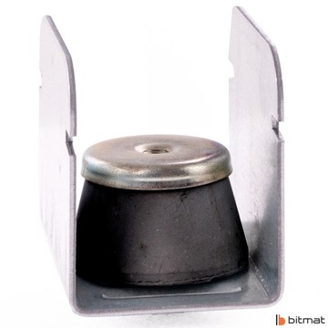 Металлическая акустическая подвеска с резиновой подкладкой для гипсокартонных профилей, комплект