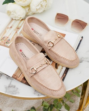 СВЕТЛО-КОРИЧНЕВЫЕ ЖЕНСКИЕ МОКАСИНЫ TERICIAKI 38