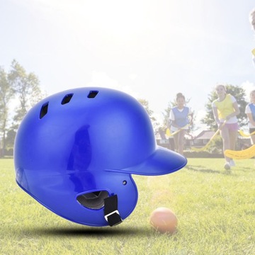 Sportowy kask do odbijania baseballu Sprzęt ochronny z paskiem dla 9J