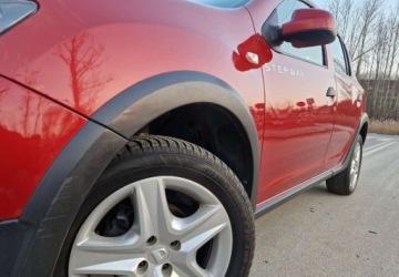 Dacia Sandero II Hatchback 5d TCe  90KM 2014 Dacia Sandero Stepway 90KM 1wlasciciel Alu Czujniki Parkowania Zarejestro, zdjęcie 13