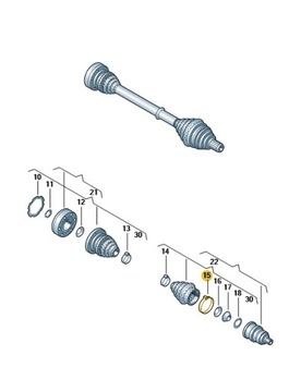 Дилерский центр VW, ЗАЖИМ КРЫШКИ СОЕДИНЕНИЯ 104,5x10x1