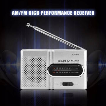 ПОРТАТИВНОЕ МАЛЕНЬКОЕ КАРМАННОЕ РАДИО AM FM