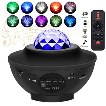 LED DISCO LASER USB DISCO BALL С BLUETOOTH