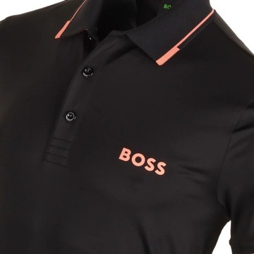 HUGO BOSS męska koszulka polo BLACK PRO 2024 NOWOŚĆ roz.XL