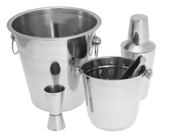 НАБОР ДЛЯ БАРМЕНА 5 ЩИПЦОВ ДЛЯ ВЕДРОВ EL SHAKER 1389 - Perfect