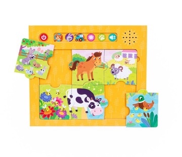 Dumel Discovery Puzzle Dźwięki Wokół Nas Wieś