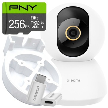 KAMERA IP XIAOMI C300 WIFI 360° OBROTOWA + KARTA