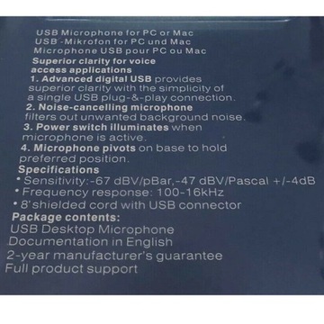 1/2/3/5 Внешний микрофон для ноутбука Микрофон