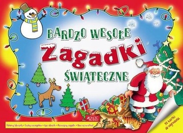 Bardzo wesołe zagadki świąteczne labirynty