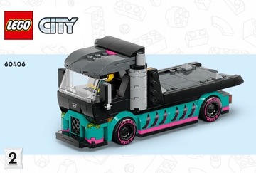 LEGO Bricks City Speed ​​60406 Эвакуатор Тир НОВЫЙ 60408