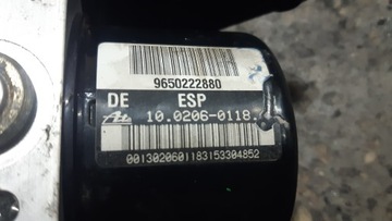 Насос абс ESP PEUGEOT 206 LIFT 10.0960-1135.3