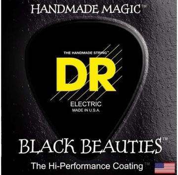 DR BKE 10-52 BLACK BEAUTIES STRUNY GIT ELEKTRYCZNA
