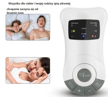 Alergia zatoki chrapanie Laser FOTOTERAPIA