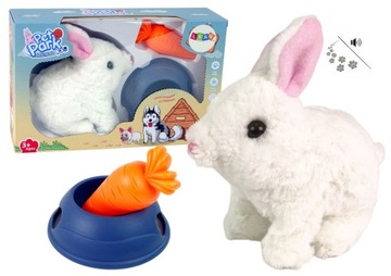 MASKOTKA INTERAKTYWNA KRÓLICZE KRÓLIK + MARCHEWKA `KICA WYDAJE ODGŁOSY