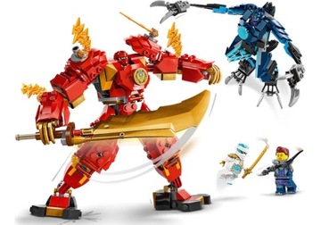 LEGO 71808 NINJAGO Механический элемент огня Кая