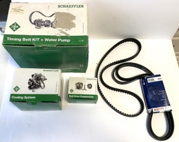 Set camshaft ina ford mazda volvo + belt osp.bosch 6pk1890 niemontowany, №1