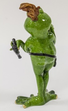 Статуэтка Лягушка парикмахер лягушка парикмахер парикмахер