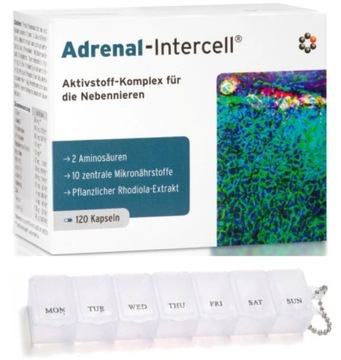Mito-pharma Adrenal-Intercell wsparcie układu nerwowego 120 kapsułek+GRATI5