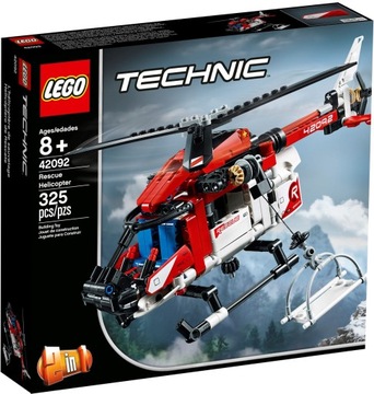 Klocki LEGO Technic 42092 - Helikopter ratunkowy