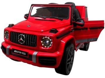 Mercedes G63 r Auto na akumulator EVA SKÓRA Pilot