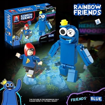 8 X ZESTAW KLOCKÓW RAINBOW FRIENDS FIGURKI KOMPLET