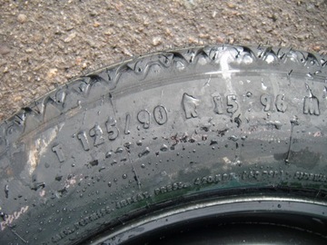 LANCIA LYBRA 99-05 DOJEZDOVDOJEZDOVÉ KOLO REZERVY 15" ET35