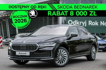 Skoda Superb IV Liftback 2.0 TDI 193KM 2026 Škoda Superb Skoda Superb L&amp;K 2.0 TDI 193 KM