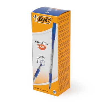 Długopis Bic Round Stick Exact Niebieski 20 sztuk