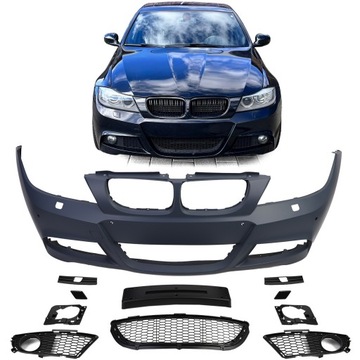 ZDERZAK PRZEDNI BMW E90 E91 08-11 LIFT LCI M-PAKIET SPRYSKIWACZ PDC
