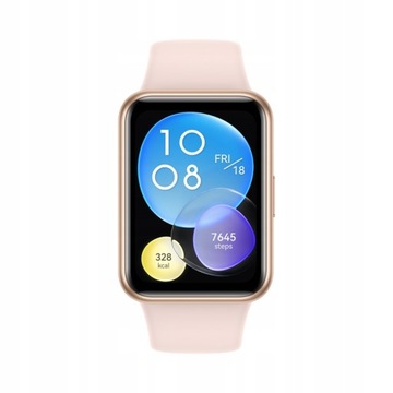 Розовые умные часы HUAWEI Watch Fit 2 с активным GPS
