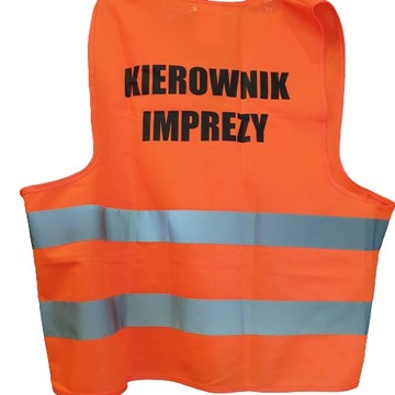Kamizelka ostrzegawcza KIEROWNIK IMPREZY R.L