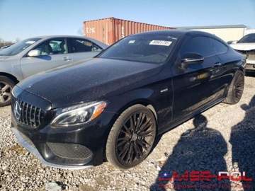 Mercedes Klasa C W205 2018 Mercedes-Benz Klasa C 43_AMG_4MATIC_3.0 L_362 km_2018r 3.0 Benzyna 362KM