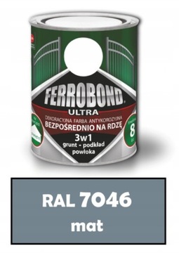 FERROBOND MAT STALOWY 7046 0,7L