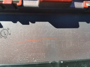 Бампер, центральная решетка, боковые хромированные, пол RENAULT Captur II