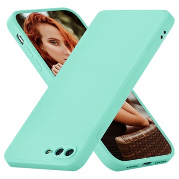 ETUI MIĘTOWE LIQUID CASE do iPhone 7 Plus / 8 Plus