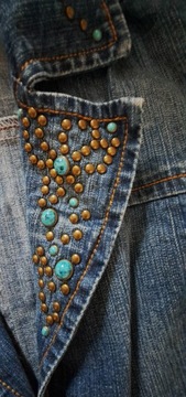 Marynarka Apart jeans r.40 koraliki