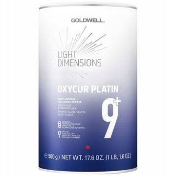 GOLDWELL Light Dimension Oxycur PLATIN 9+ 500g