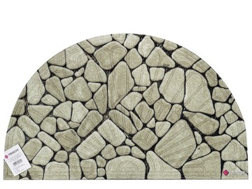 Wycieraczka mata wejściowa dywanik półokr. 45x75cm
