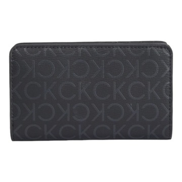 CALVIN KLEIN BEZPIECZNY PORTFEL DAMSKI CK DAILY BIFOLD WALLET MONO CZARNY