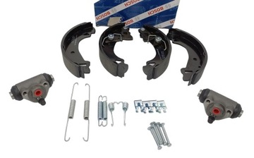 SZCZĘKI HAMULCOWE + CYLINDERKI BOSCH FIAT PANDA UNO