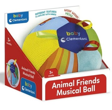 ШАР МУЗЫКАЛЬНЫЙ ПОЛЗЯЩЕЕ ЖИВОТНОЕ CLEMENTONI