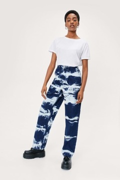 Nasty Gal XXC jle PROSTE SPODNIE JEANS S