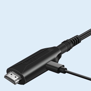 КОНВЕРТЕР HDMI В SCART ДЛИНОЙ 1 М С КАБЕЛЕМ USB