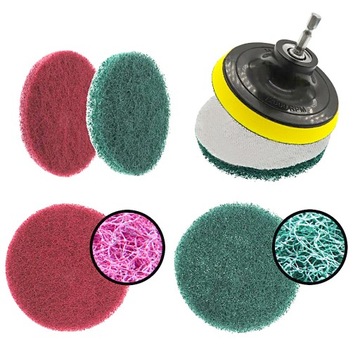 ЩЕТКИ ДЛЯ ЧИСТКИ ДЛЯ ДРЕЛ И ОТВЕРТОК НЕЙЛОНОВЫЕ ПОДУШКИ 10 ШТ.