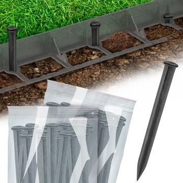 САДОВЫЙ бортик газона 20м х 5,8см + 60 ЯКОРЕЙ