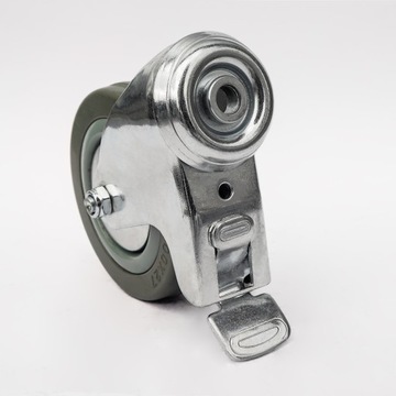 ПОВОРОТНОЕ КОЛЕСО КОЛЕСНЫЙ ТОРМОЗ 75 ММ ОТВЕРСТИЕ 50 КГ