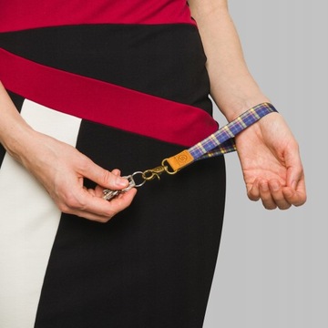 Брелок-брелок, натуральная кожа