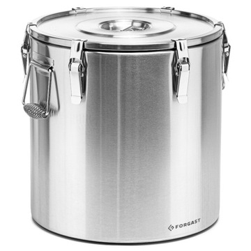 TERMOS STALOWY TRANSPORTOWY WYSOKI 22L FORGAST FG05323
